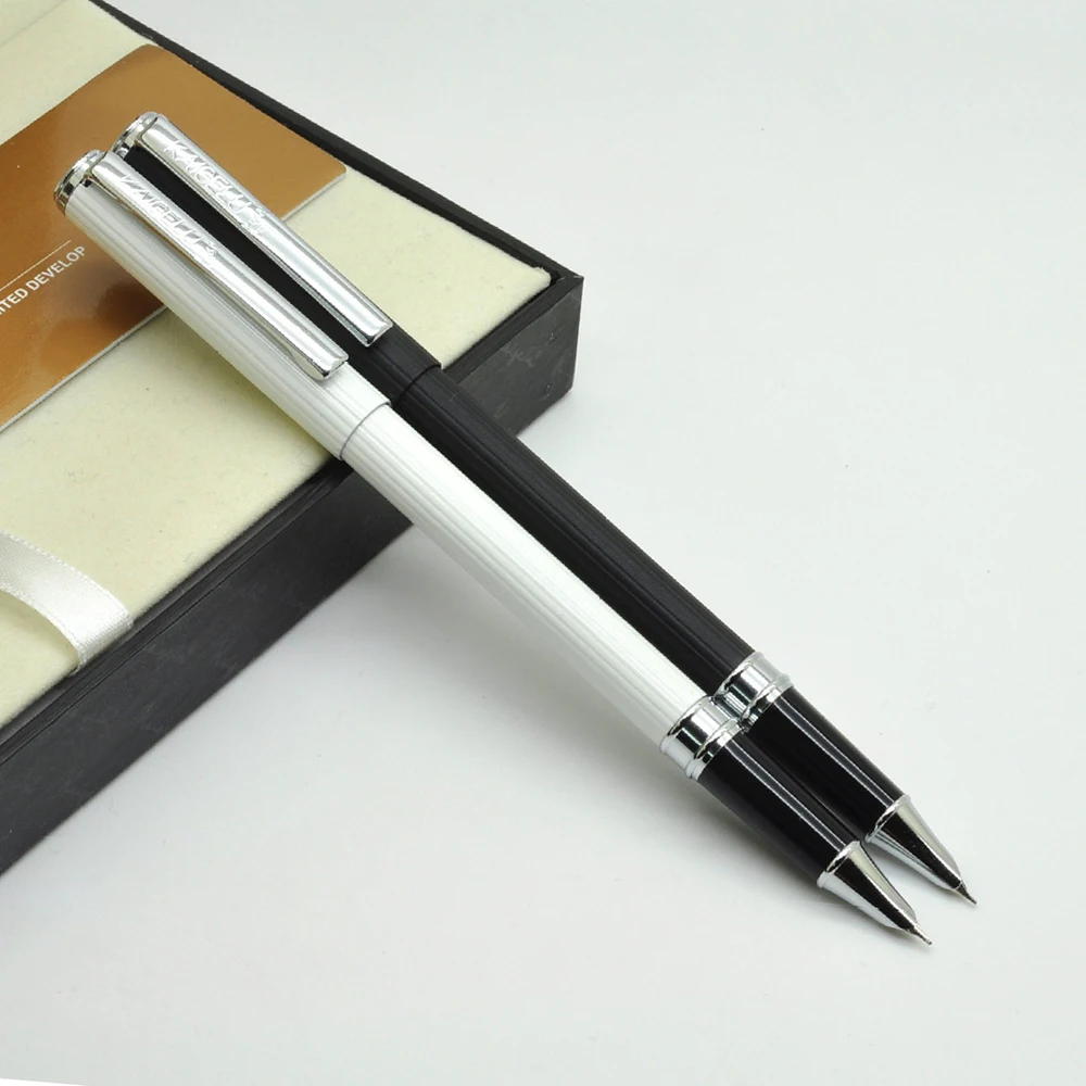 

MMS KAIGELU 387 Tiya Series Classic Fountain Iridium Pen Silver Clip Extra Fine Nib Writing Fashion Business Gift For Student