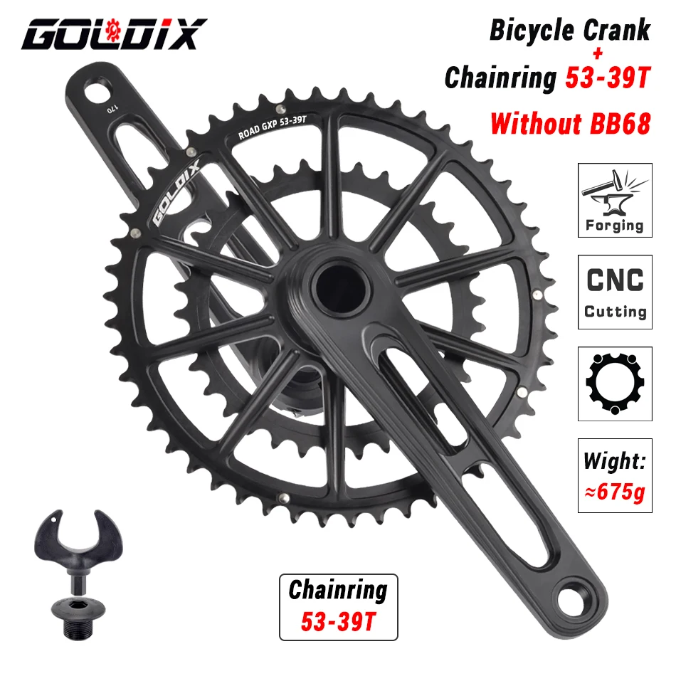 GOLDIX 軽量 チェーンリング　48-32T GXP Sb782a7321fa4474faf06895eb7425