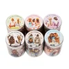 1Roll Together Series Handbook Decoration Backing Stickers Tape 2M Character PET Tape  Adhesives Supplies Scrapbook 50mm*2m 4