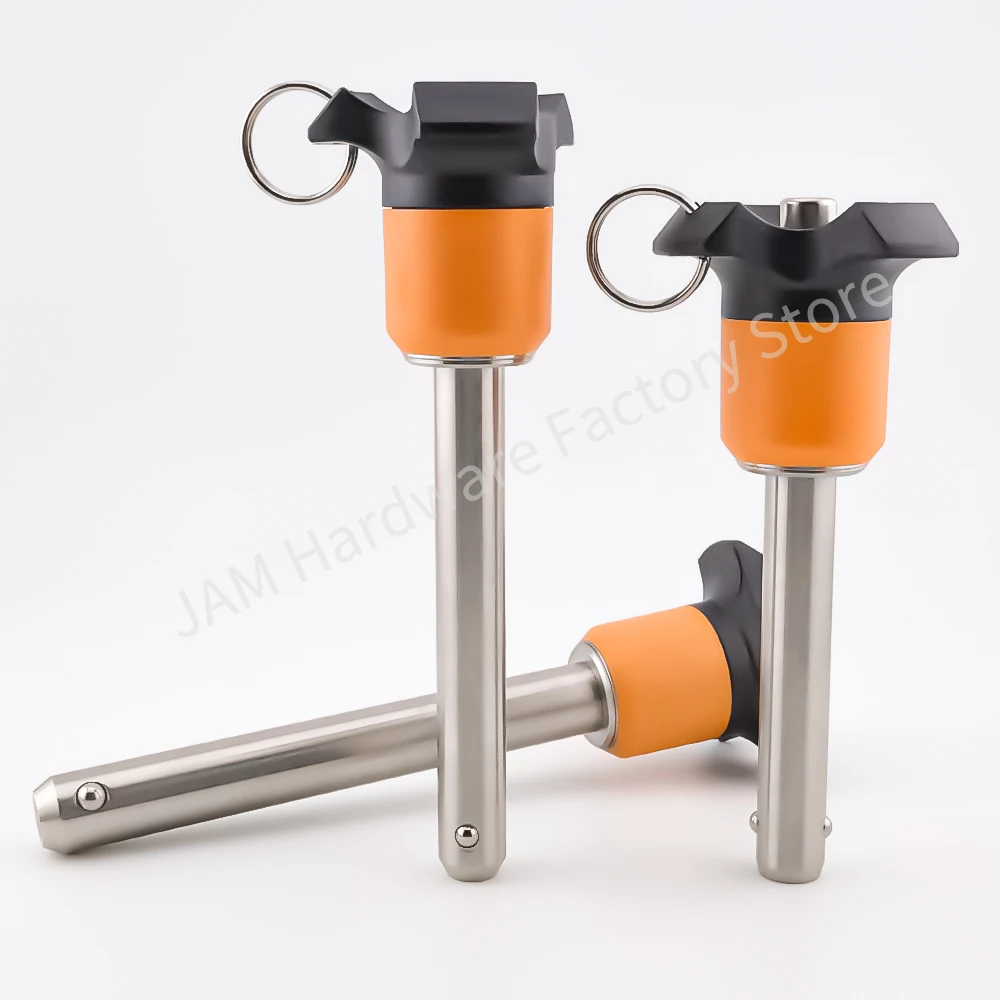 좋은 품질 MJ120 BLP 퀵릴리즈 핀 단추 타입 잠금 핀 포지셔닝 핀, 직경 5, 6, 8, 10, 12, 14, 16mm 길이  10-100mm - AliExpress