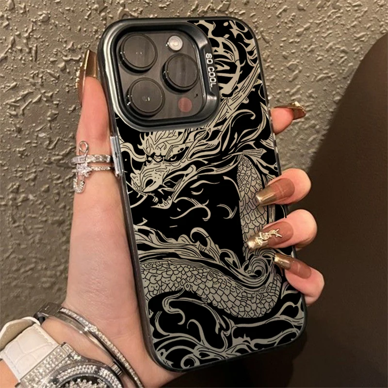 Dragon Totem Shockproof Bumper Phone Case