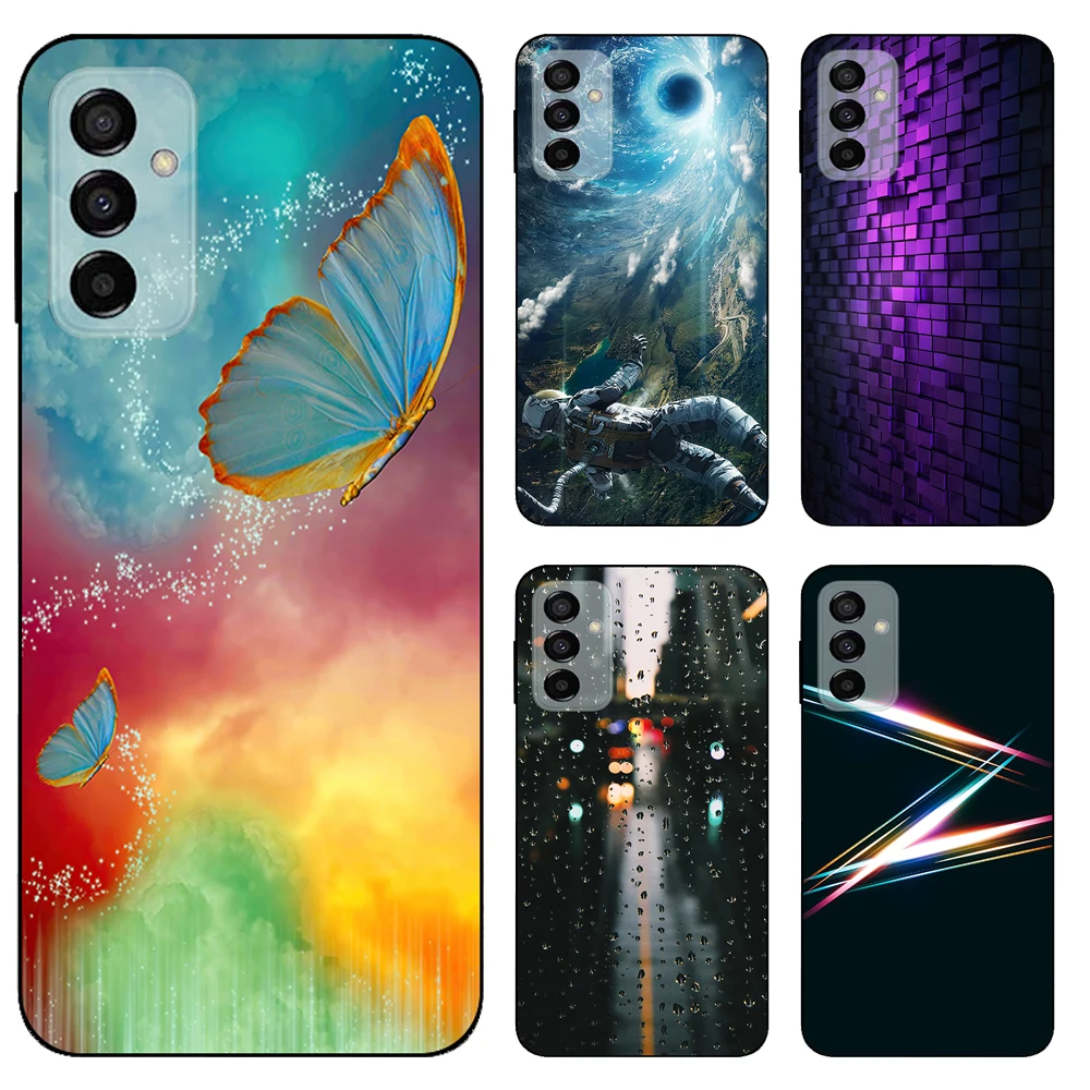 Per Samsung A04S Custodia Morbida In Silicone Fashion Cover Trasparente Per Samsung Galaxy A04S A 04S Bumper Marble Phone Case Galaxy A04S Funda