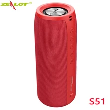 ZEALOT S51 Wireless Subwoofer Portable Bluetooth Speaker Outdoor Sports Stereo Speaker Dynamic Music