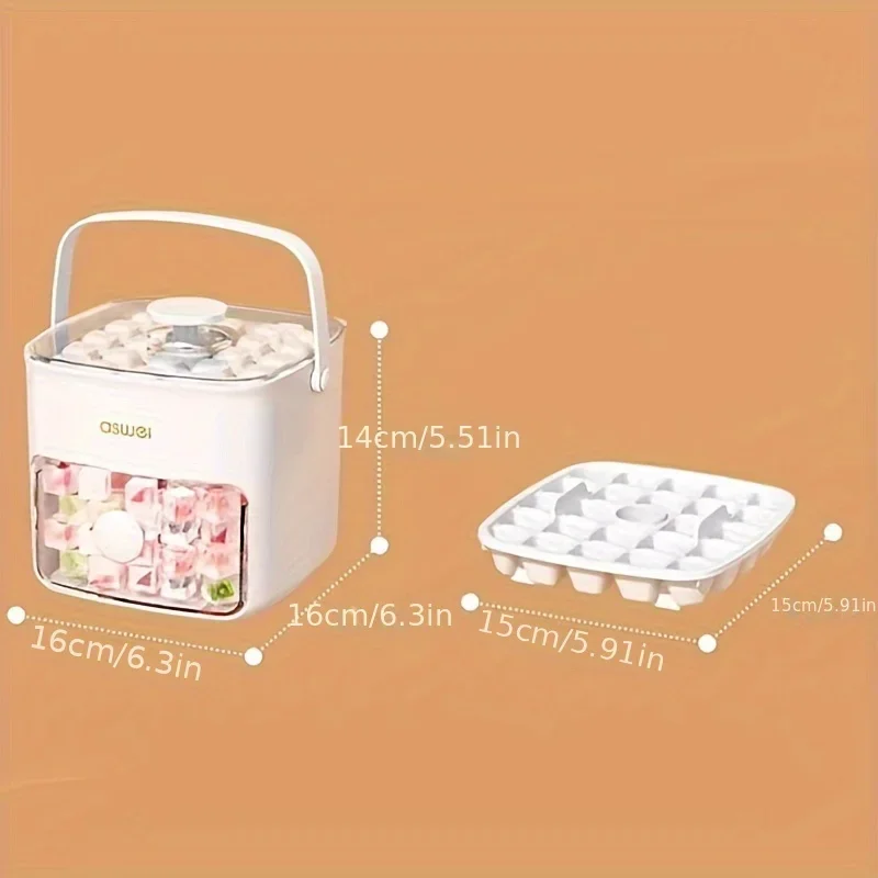 Ice Cube Mold Ice Tray Make Push Type Frozen Balls High Capacity 13 Ice Cube Mold Ice Tray Make Push Type Frozen Balls High Capacity