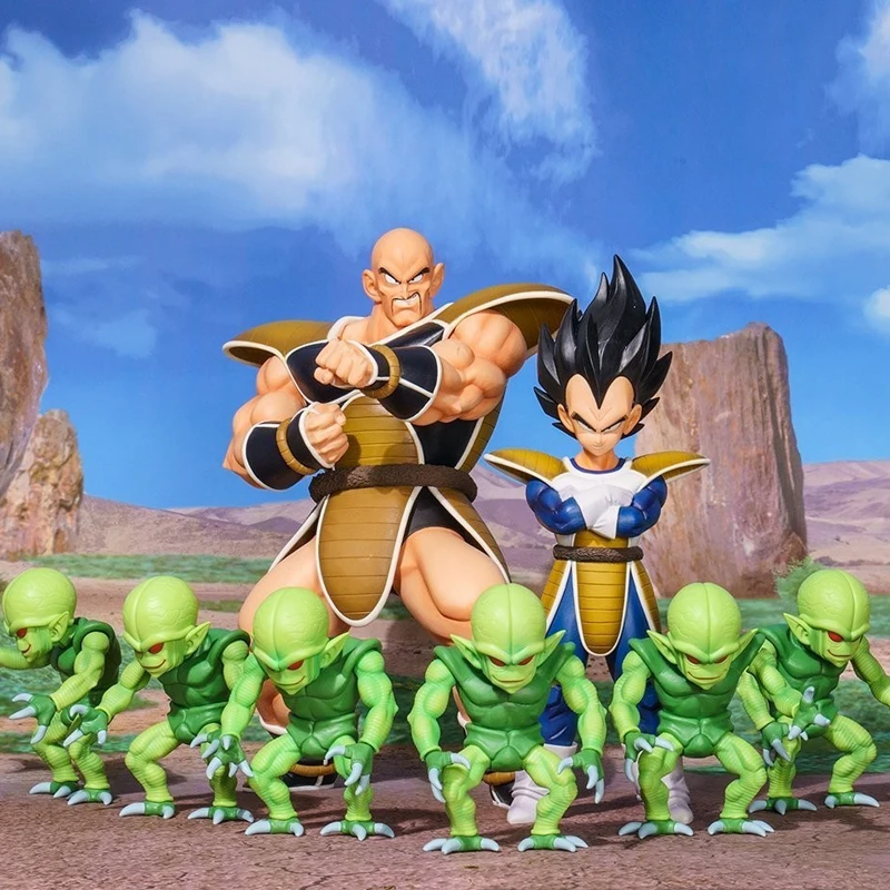 

10.5cm Dragon Ball Z Figure E Prize Quality Cutes Saibaiman Pvc Action Figures Collection Model Toys For Children Birthday Gifts