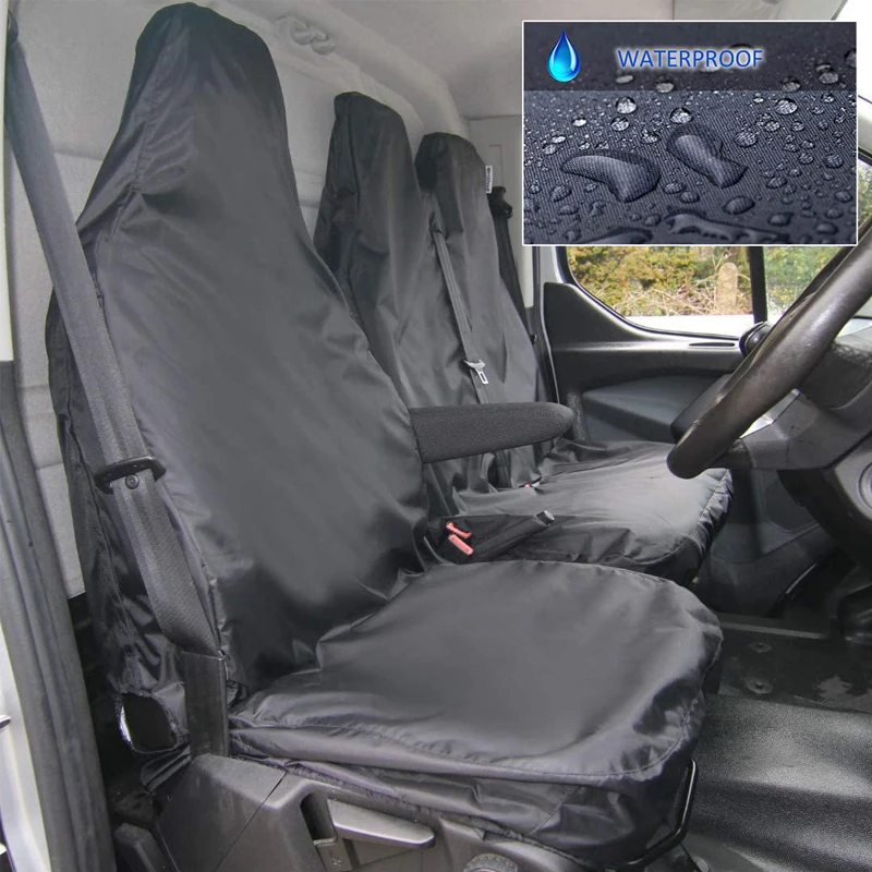 Halfords Car Ford Transit Seat Covers Halfords 2Pcs Waterproof