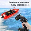 809 RC Speedboat 25KM/H Waterproof 2.4G High Speed Racing Boat Model Electric Radio Control Outdoor Boat Girl boy Gifts Toys 5