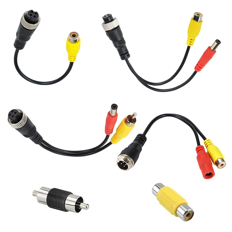 Cavo adattatore telecamera 4 PIN - monitor RCA - Adattatori e accessori