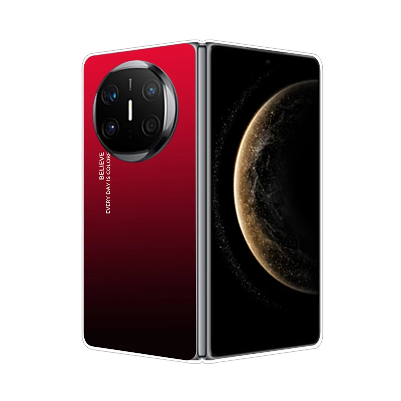 Transparent Hard Folding Fantasy Gradient Case