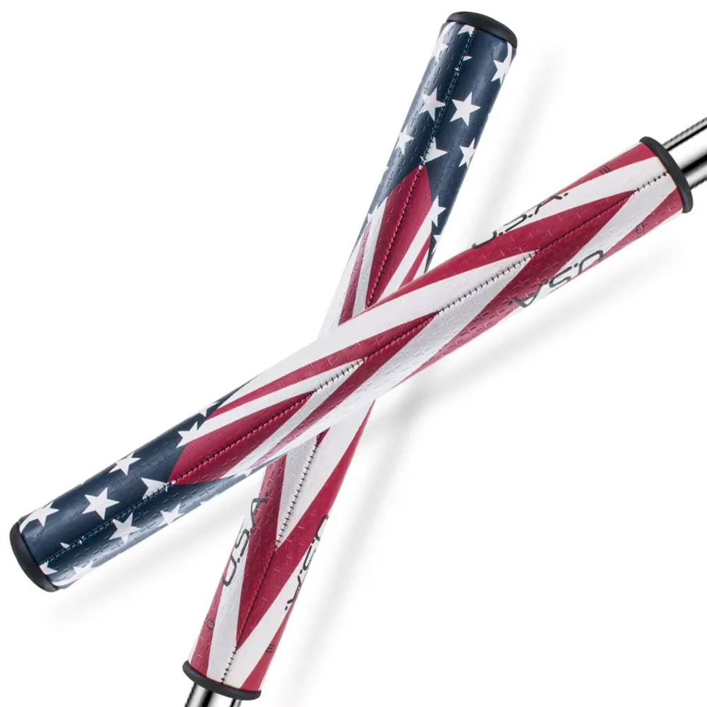 1Pc Golf Grip Club PU Golf Putter 2.0/3.0 Non-slip High Quality national flag