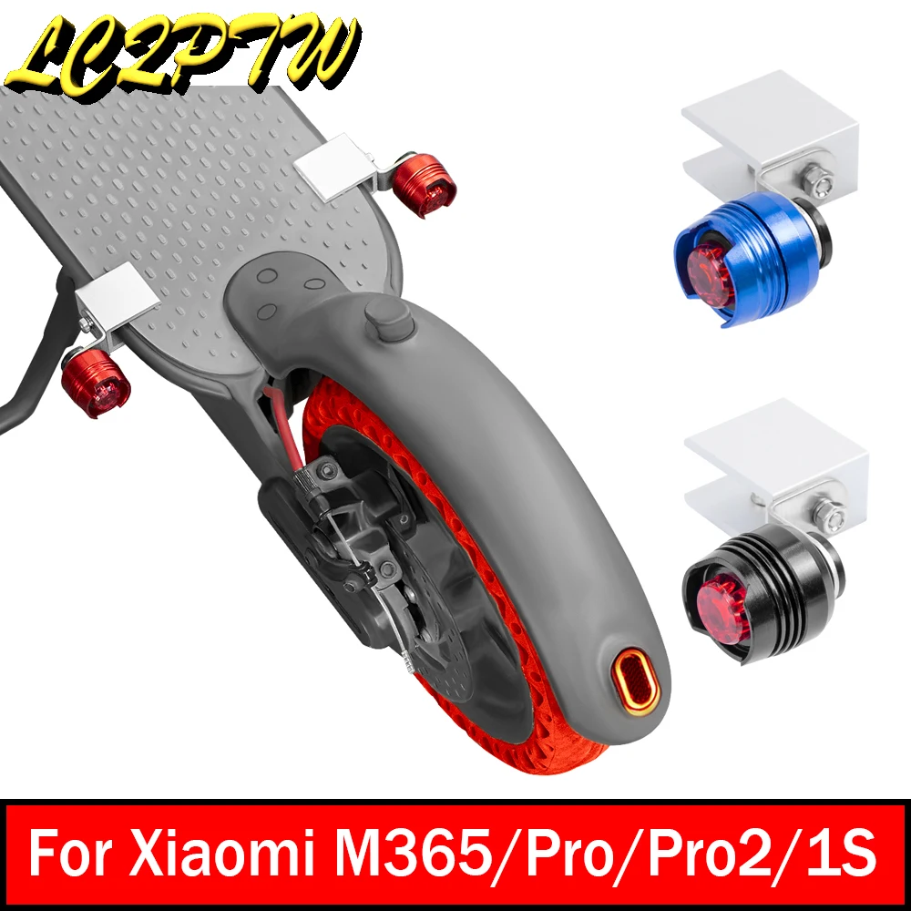 

Led Warning Flash Taillight Waterproof Electric Scooter Lamp Warning Cycling Taillight For Xiaomi M365 PRO MI3 1s LED Tail Light