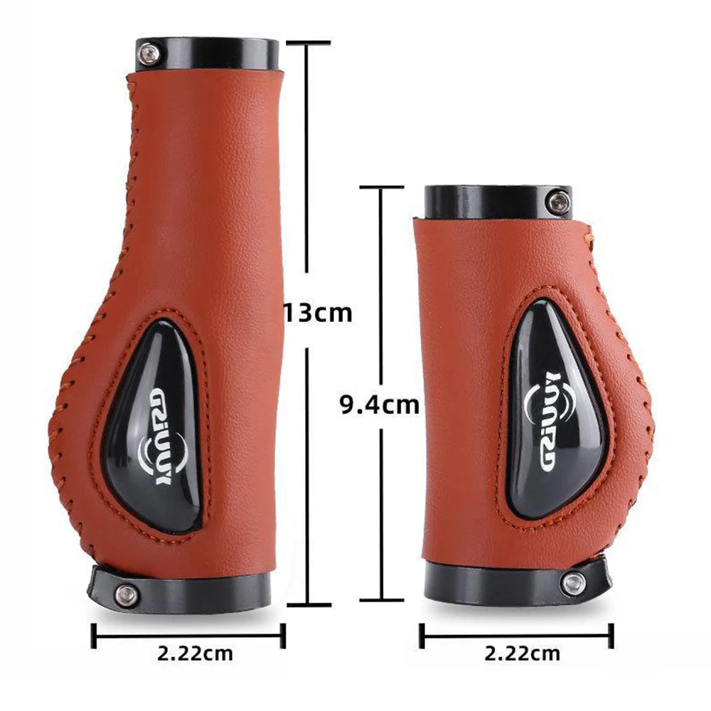 Bike Fiber Leather Grips Dead Fly Bike Grips Accessories Brown Leather Anti-Slip Handlebar Covers bicycle handlebar grips,bicycle accessories,bike handlebar grips,bike handle grips