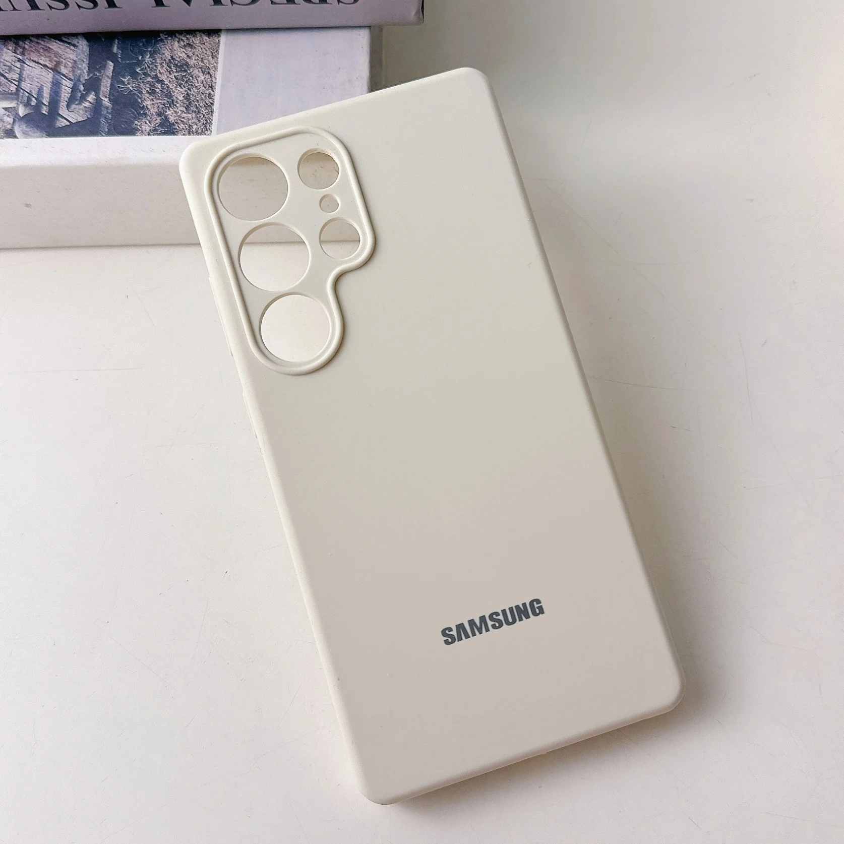 Original Flüssig-Silikon Einfarbige Armor-Handyhülle für Samsung S25 FE S24 S26 Ultra S23 Plus S22 Stoßfeste Schutzhülle mit Box – Detail 8
