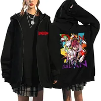 Dandadan Okarun Zip Up Hoodies Style Youthful Manga Anime Printed Sweatshirt Design Designer Female Hoodie Zipper Funny 2