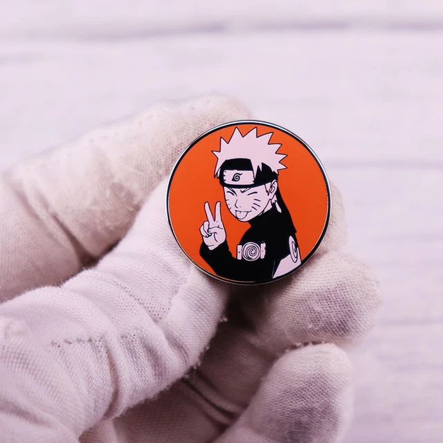 Naruto Esmalte Pins Colete Akatsuki Nuvens Vermelhas Metal Cartoon Broche  Mochila Chapéu Saco Collar Lapel Badges Mulheres Moda Jóias - AliExpress