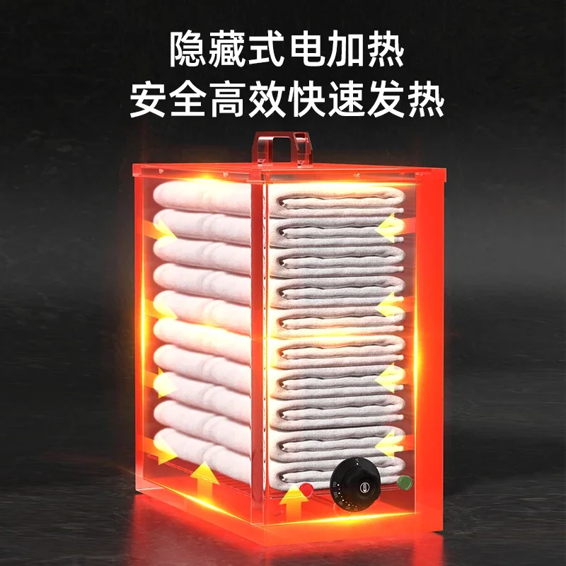 Wet towel heating and moisturizing constant temperature steam disinfection cabinet 3