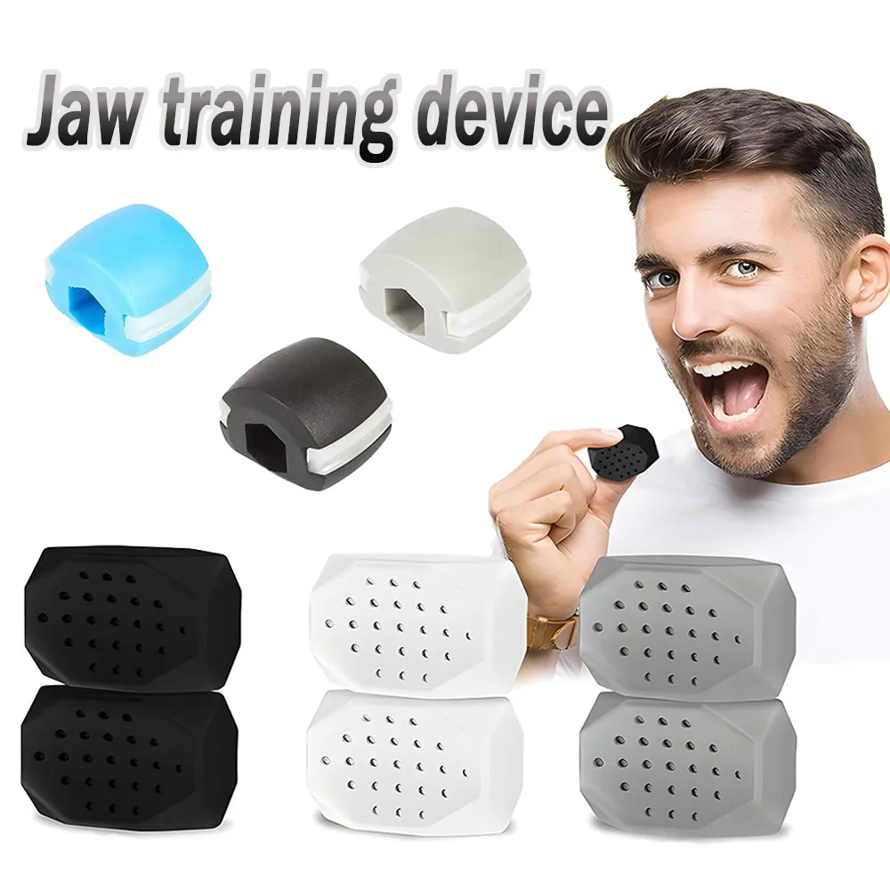 

1PCS Silicone Chin Exerciser v Line Face Lift Masseter Exerciser Reduce Double Chin Unisex Fitness Ball Jaw Line Simulator
