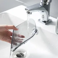 Bathroom Soap Holder Leaf Shape Dish Soap Kitchen Sponge Soap Box Storage Non-slip Drain Soap Case Container Bathroom accessorie 4