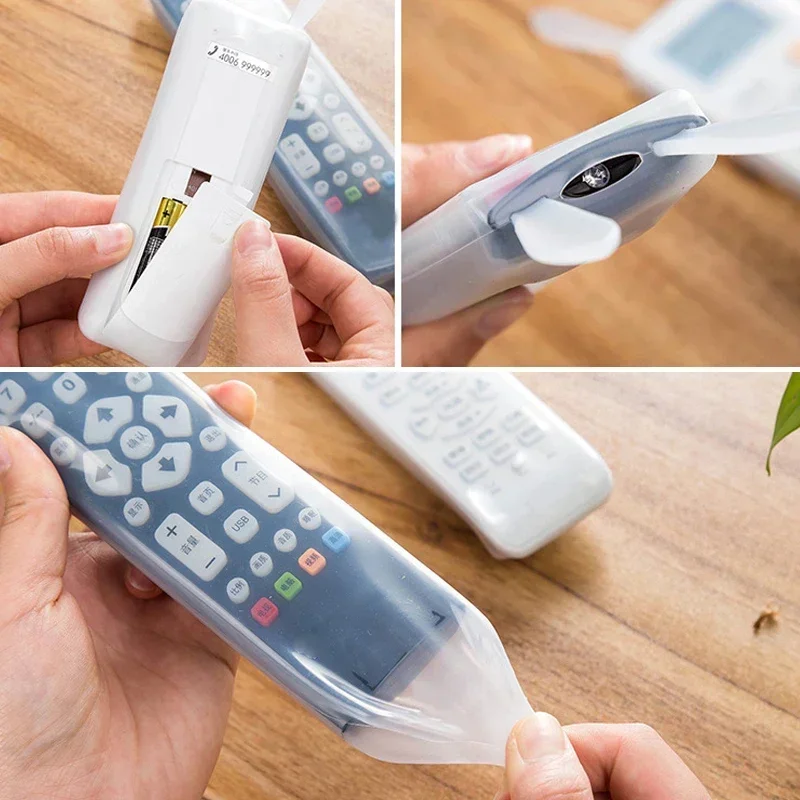 1PC Silicone Remote Control Cover For Video Audio Air Condition TV