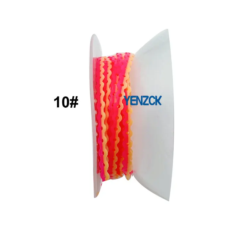 4,57 m/Rolle Dental Elastic Power Chains Zweifarbige Ultra-Gummibänder Kieferorthopädische Bänder Lang/Kurz/Kontinuierlich – Detail 11