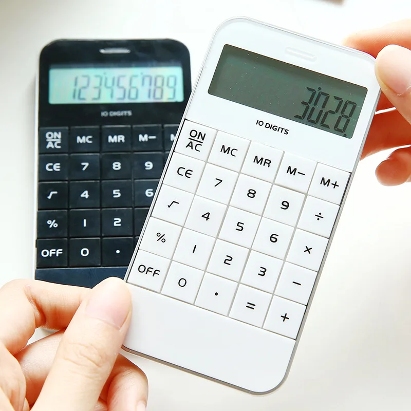 

10 digit iPhone style student calculator office calculator