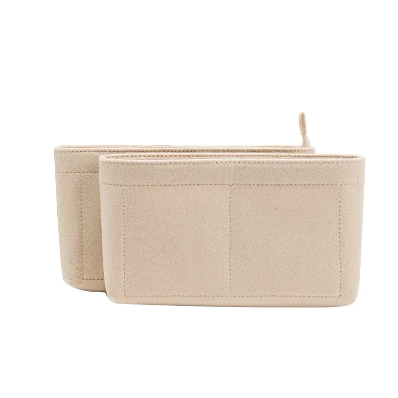 Felt Bag Organizer Upgrade Accessory For Coach Mollie 25 Handbag Improve Space Fixed Shape Inner Liner Pocket Modification Part