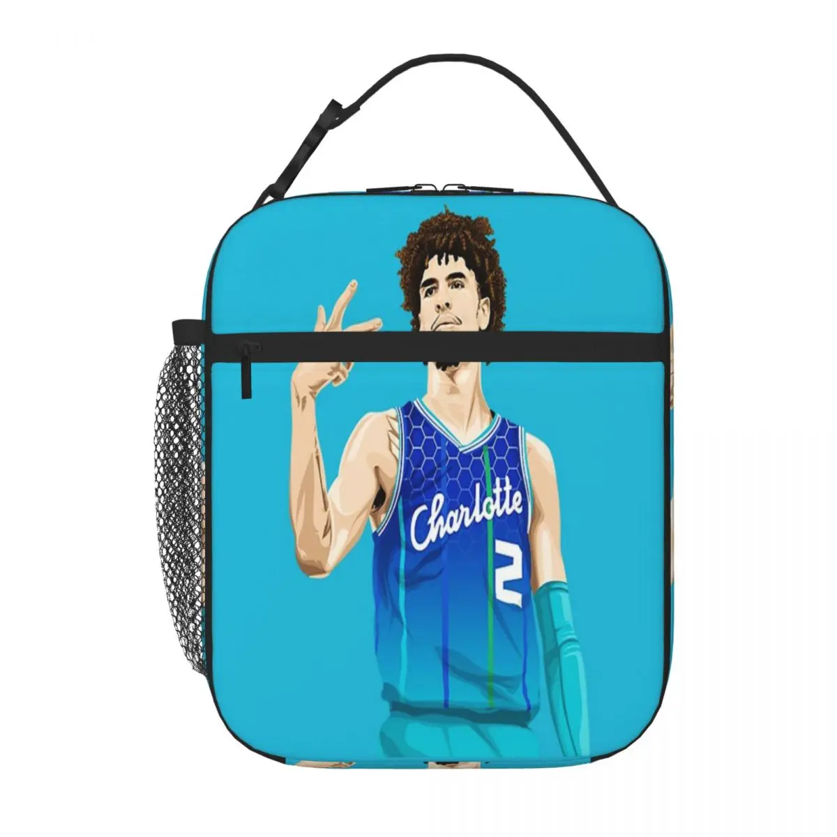 Lamelo Ball All Star Lunch Tote Lunchbox Lunch Box Kids Thermal Fridge Bag