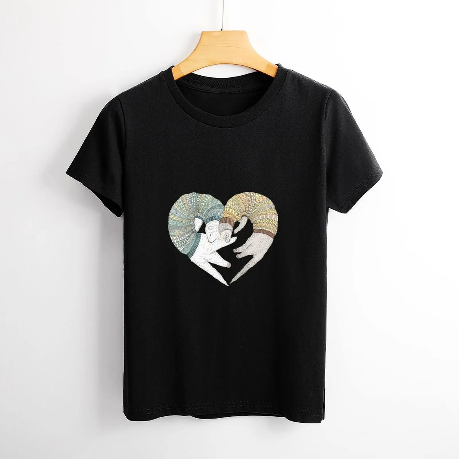 

Women's T-shirt Kawaii Ferret SleepT-shirts with Print