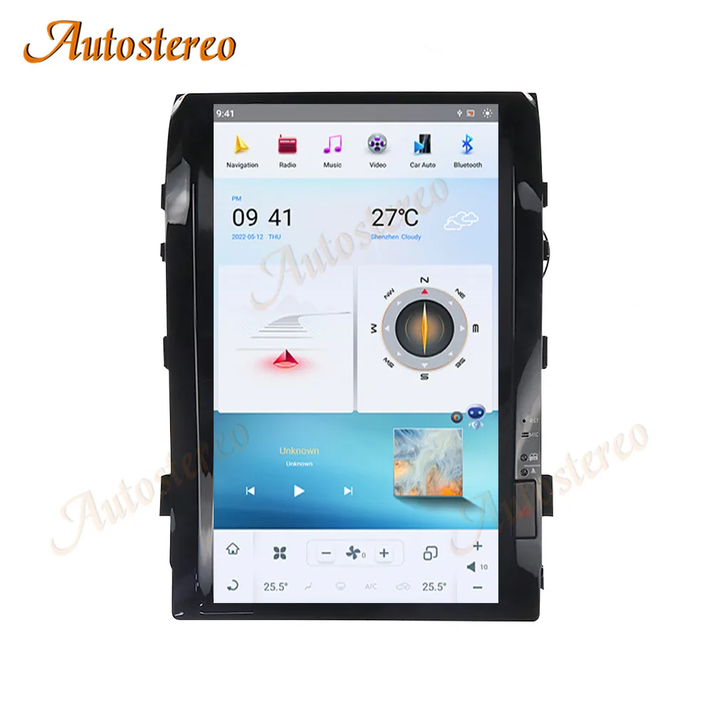 Android 13 Carplay Car GPS Navigation for TOYOTA LAND CRUISER LC200 2008-2015 Te