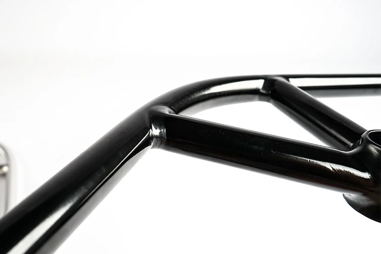Ardently Fahrrad Integrierter Lenker Aluminiumlegierung Einförmiger Lenkervorbau Fixed Gear Vintage MTB Fahrradlenker mit Vorbau – Detail 11