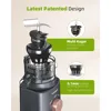 Juicer Machines,Cold Press Juicer with 4.25'' Large Feed Chute Fit Whole Vegetable And Fruit, Masticating Juicer Easy To Clean 4