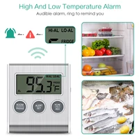 Thermomètre de réfrigérateur ORIA, thermomètre de congélateur avec sonde externe, thermomètre numérique pour réfrigérateur pour la maison, la cuisine et les restaurants 3