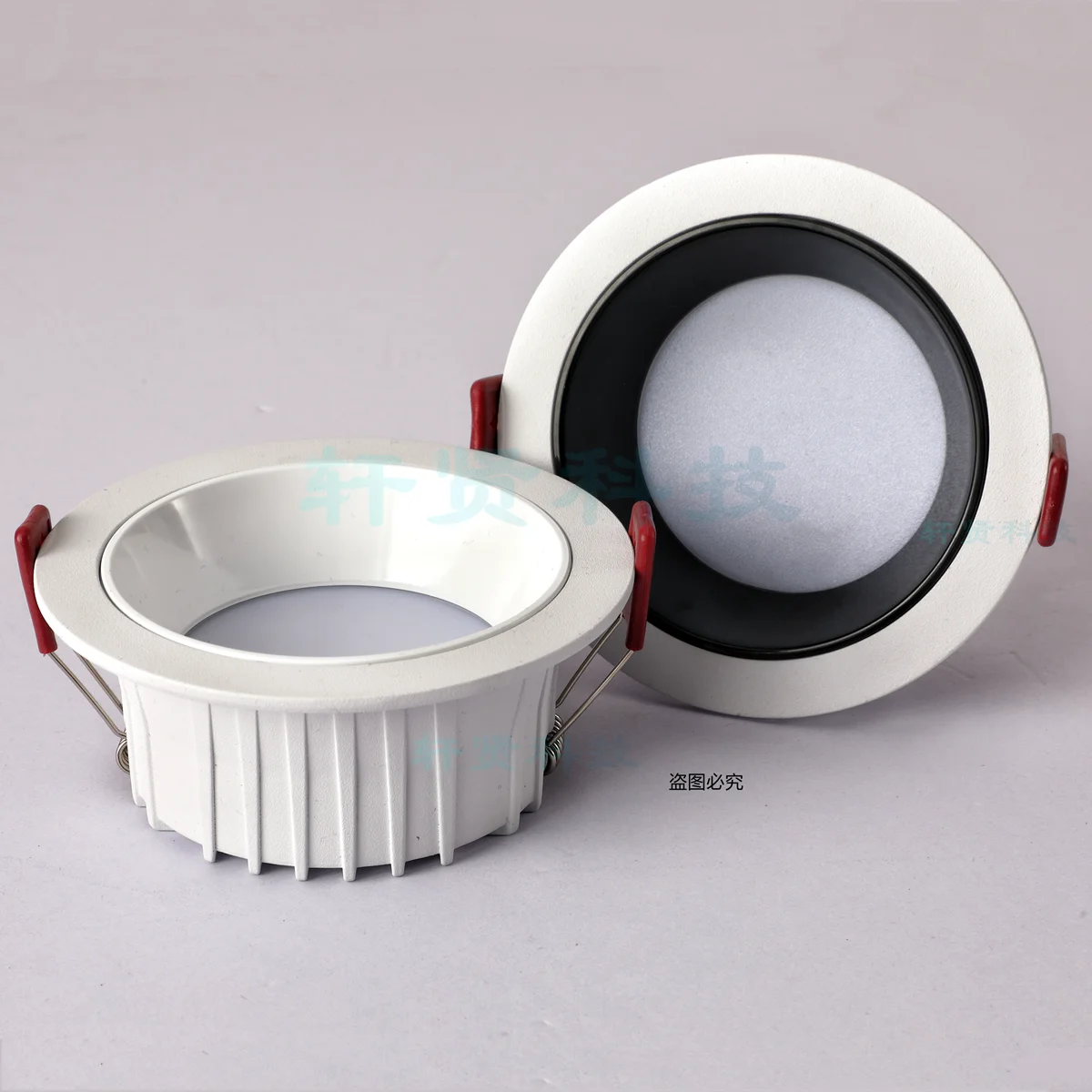 Anti-Glare Recessed LED Downlight Black /White Dimmable Ceiling Lamp  AC110-220V  Bedroom Kitchen  LED Spot Lighting outdoor up and down lights