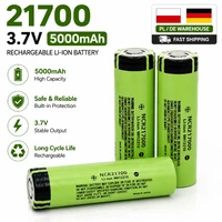 Batterie Li-ion 21700 3.7V 5000mAh 40A rechargeable à décharge rapide, stock UE, livraison rapide en Europe, cellule de puissance au lithium pour outils électriques, lampes de poche, équipement de bricolage, électronique portable 1