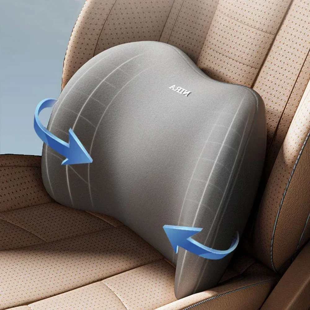 Car Universal Headrest Lumbar Memory Foam Cervical Lumbar