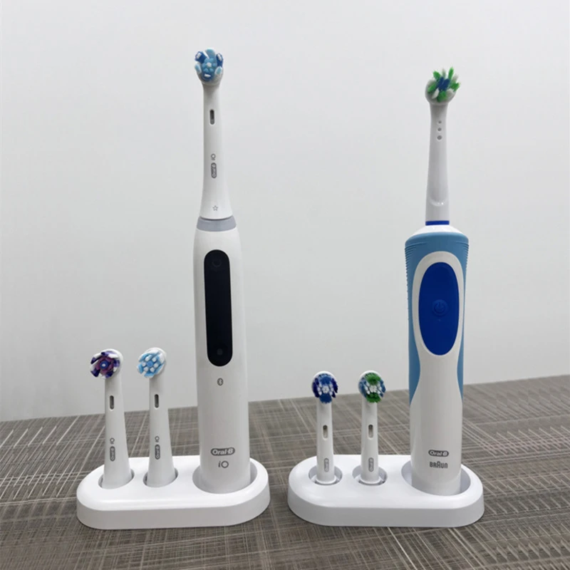 Electric toothbrush holder replacement stand base compatible with Oral B for bathroom storage