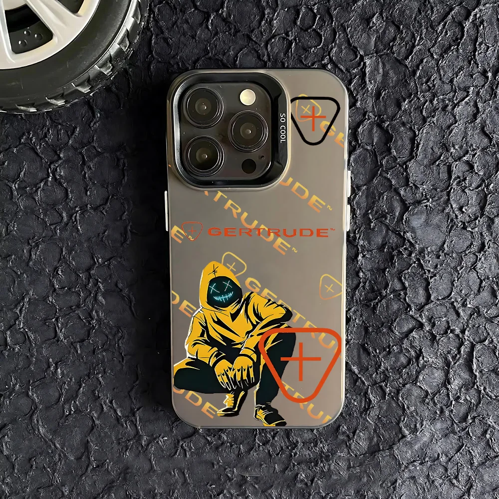 Multicolor G-Gertrudes Frosted Acrylic Phone Case