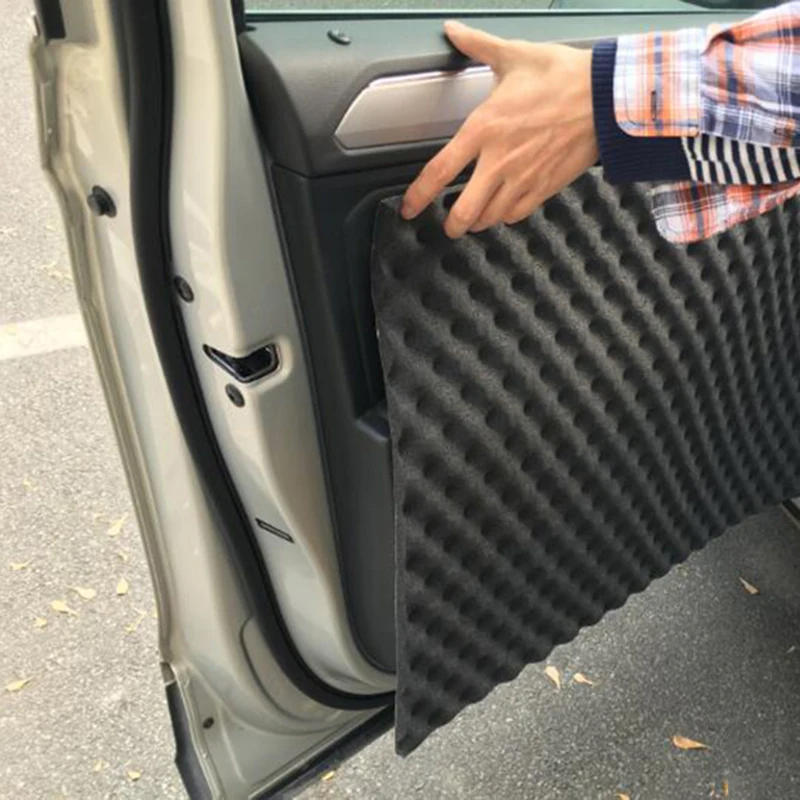 50x80cm 18mm Thick Car Truck Firewall Heat Sound Deadener Insulation Mat Noise Insulation Wool Heat Sound Thermal Proofing Pad
