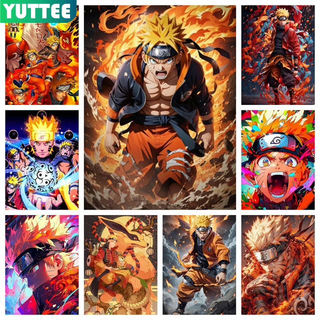 5D DIY Diamond Painting Japan Anime Naruto Full Drill For Kids And Adults  Gift