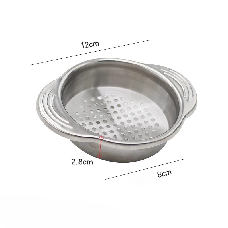 Stainless Steel Spaetzle Maker Lid with Scraper Traditional German Egg Noodle Maker Pan Pot Spaghetti Strainer pasta making tools