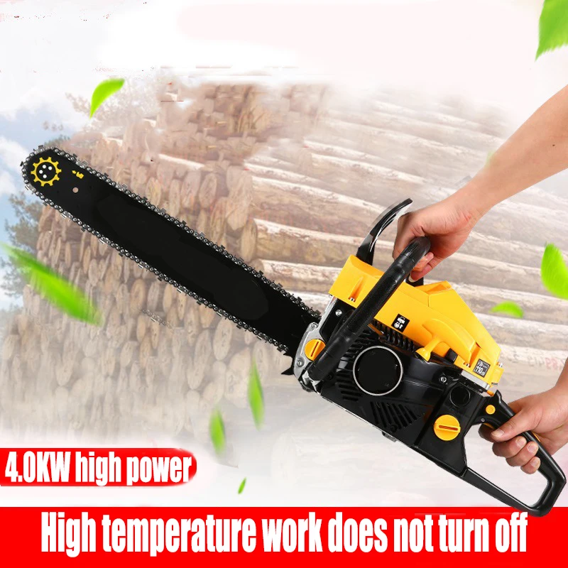 

Gasoline Chainsaw Cutting Tools High Power Gasoline Saw handheld Chain Saw Cutting Wood Machine Garden Garden-urban Tool
