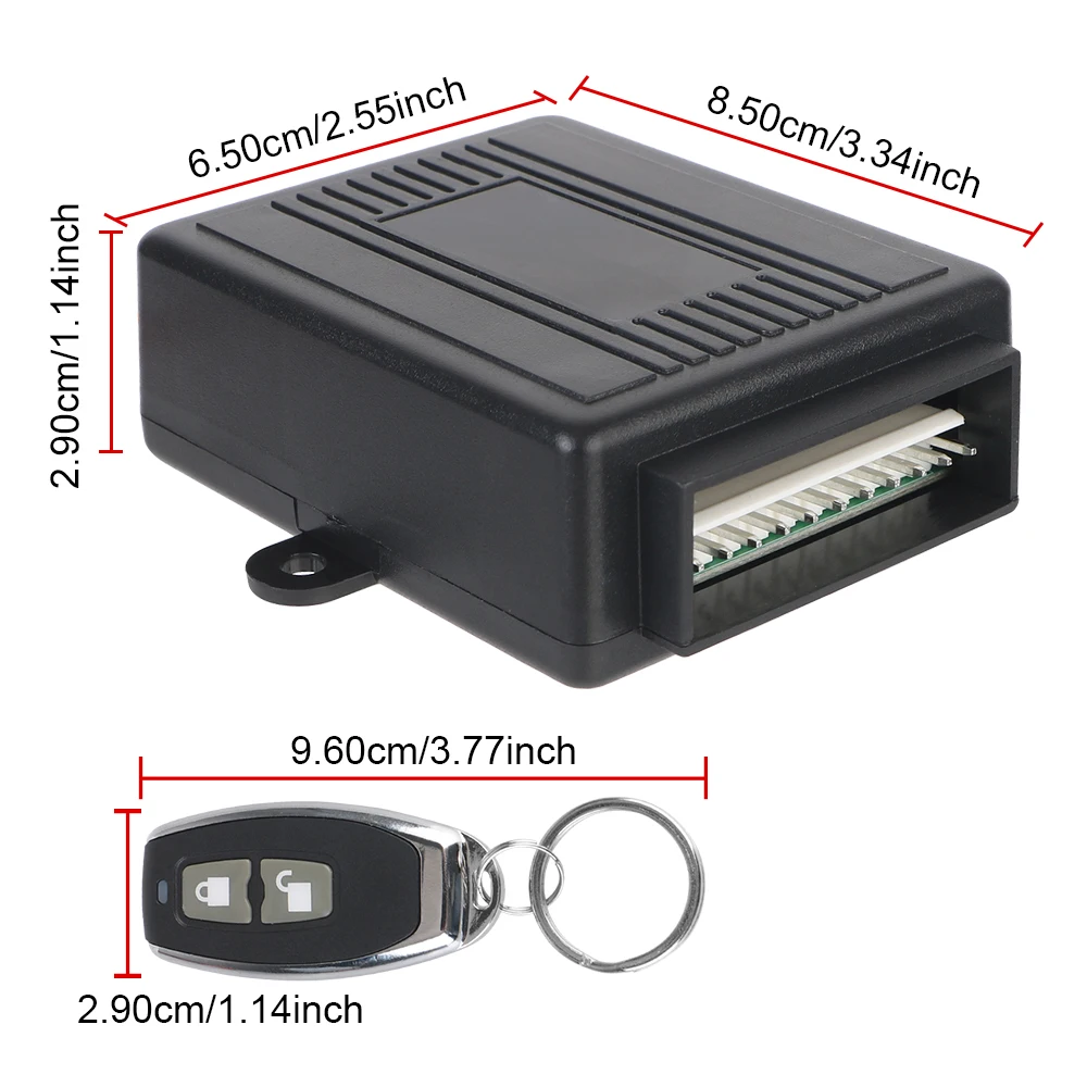 Car Keyless System Central Door Lock Unlock Remote Control Car Door Window Truck Master Lifter With 2 Controller 12V remote control car wireless remote controller wireless remote control