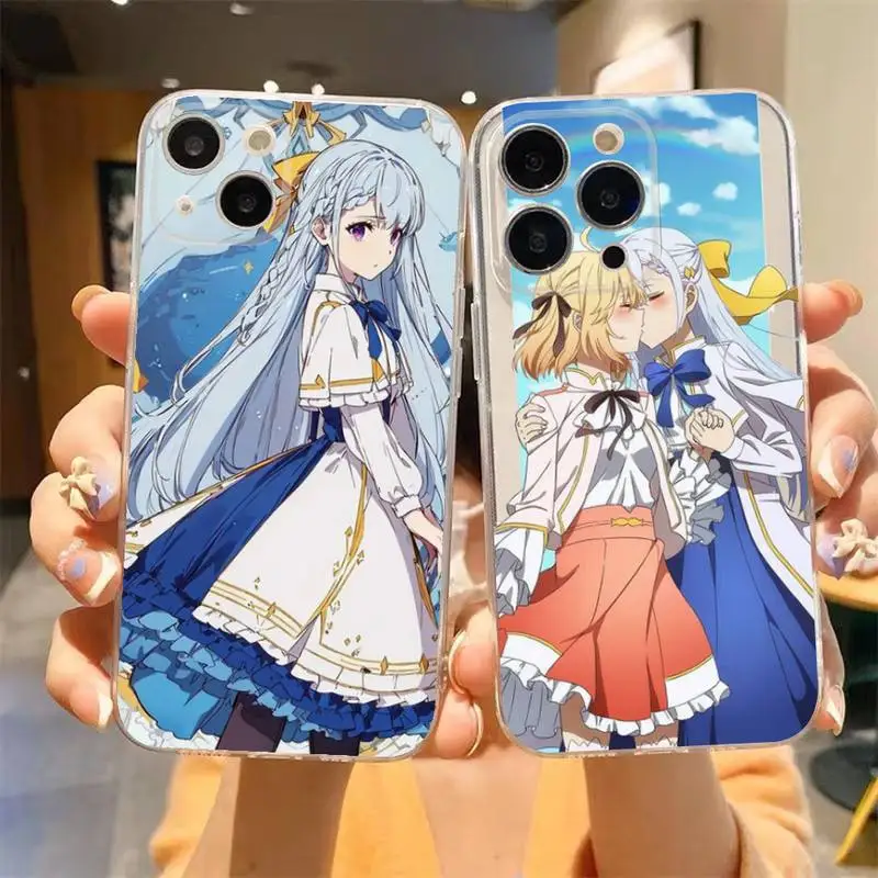 

Magirevo Anime Girl Yuri Phone Case For iPhone,11,12,Mini,13,14,15,Pro,XS,Max,X,8,7,6s,Plus,5,SE,XR Transparent Shell
