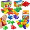 Montessori Children's Ice Cream Dinosaur unicorn Letter Matching Toys Toddler Learning Toys Child Development Games 1