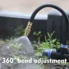 30-5m 1/4" 4/6mm Misting Cooling System 360° Free-bend Adjustable Nozzle Atomizer Sprayer for Outdoor Garden Irrigation Watering 5