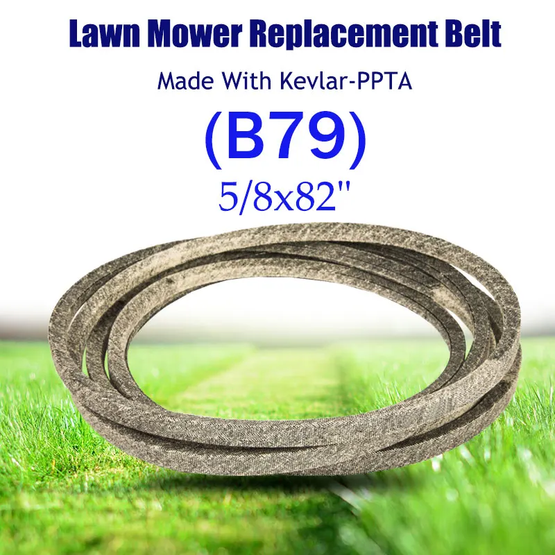 

V-Belt B79 Made with Kevlar 5/8"x82" for T/roy-Bilt 00050441 for E/xmark 1-603306 52"36"60"Deck FOR C/ub Cadet for M/TD 00050441
