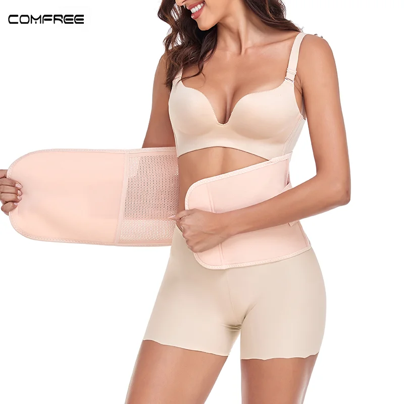

Women Waist Trainer Belt Tummy Control Waist Cincher Shapewear COMFREE 3 IN 1 Trimmer Girdle Postpartum Tummy Slimmer Belly Band