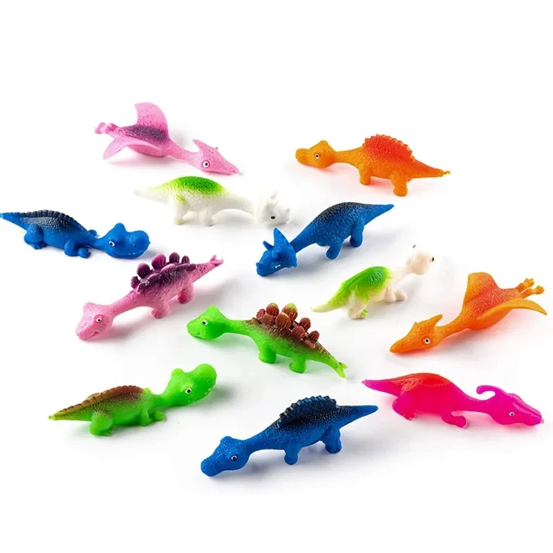 5PCS 재미 있은 Slingshot 공룡 손가락 장난감 어린이 멋진 가제트 Juguetes Divertidos Y Graciosos Kinder Spielzeuge Ninos Regalos