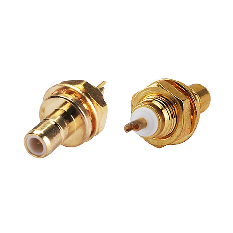 Female RF Coaxial Connector Panel Mount for Electronic Components