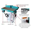 Vertical Acrylic Trimming Machine Single Axis Router 380/220V Woodworking Chamfer Milling Machine Electric Planer 4